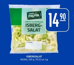 Rema 1000 ISBERGSALAT tilbud