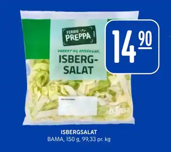 Rema 1000 ISBERGSALAT tilbud