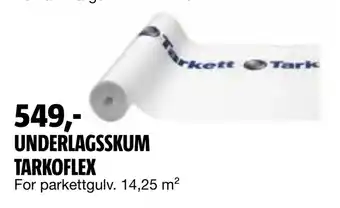 Bauhaus UNDERLAGSSKUM TARKOFLEX tilbud