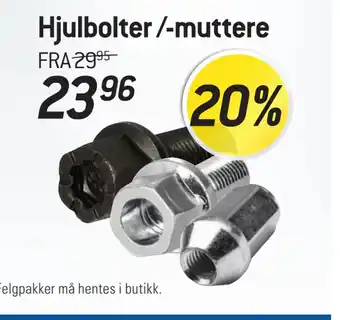 Thansen Hjulbolter /-muttere tilbud