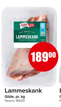 Spar Lammeskank tilbud