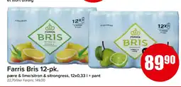 Spar Farris Bris 12-pk tilbud