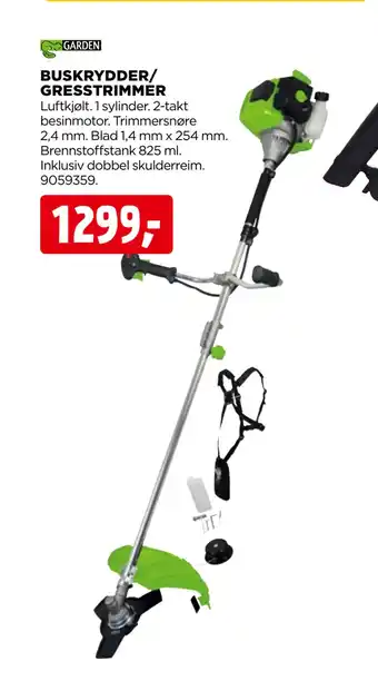 jem & fix BUSKRYDDER/ GRESSTRIMMER tilbud