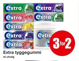 Spar EXTRA Tyggegummi tilbud