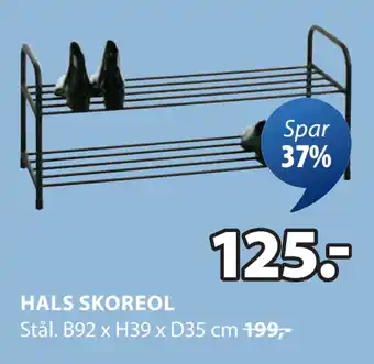 JYSK HALS SKOREOL tilbud