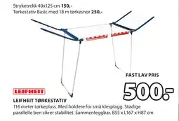 JYSK LEIFHEIT TØRKESTATIV tilbud