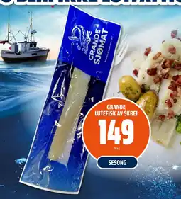 Coop Obs GRANDE LUTEFISK AV SKREI tilbud