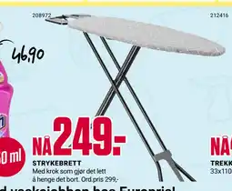 Europris STRYKEBRETT tilbud