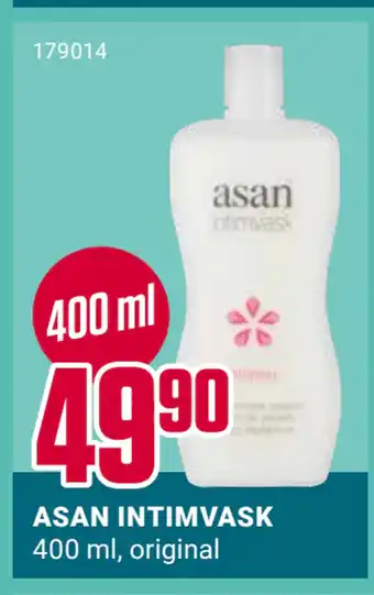 Europris ASAN INTIMVASK tilbud