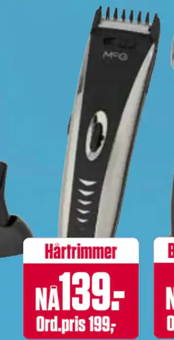 Europris Hårtrimmer tilbud