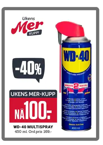 Europris WD-40 MULTISPRAY tilbud