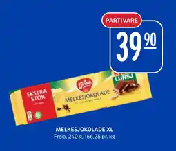 Rema 1000 MELKESJOKOLADE XL tilbud
