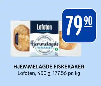 Rema 1000 HJEMMELAGDE FISKEKAKER tilbud