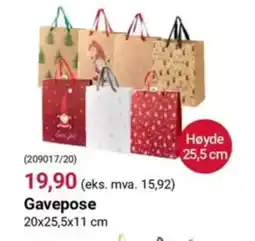 Europris Gavepose tilbud