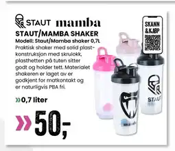 Sport Outlet STAUT/MAMBA SHAKER tilbud