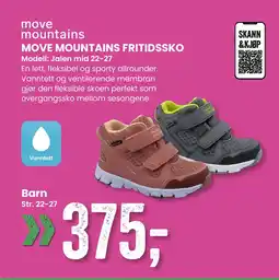 Sport Outlet MOVE MOUNTAINS FRITIDSSKO tilbud