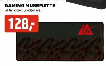 jem & fix Gaming musematte tilbud