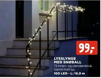 jem & fix Lysslynge med snøball tilbud