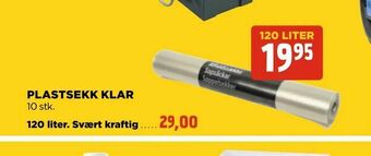 jem & fix Plastsekk klar tilbud