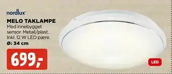 jem & fix Melo taklampe tilbud