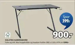 JYSK HALSTED GAMINGBORD tilbud
