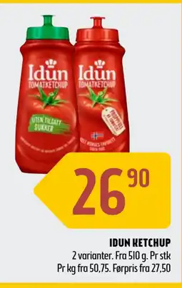 Coop Prix IDUN KETCHUP tilbud