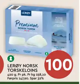 Coop Mega LERØY NORSK TORSKELOINS tilbud