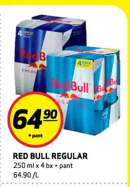 Bunnpris RED BULL REGULAR tilbud