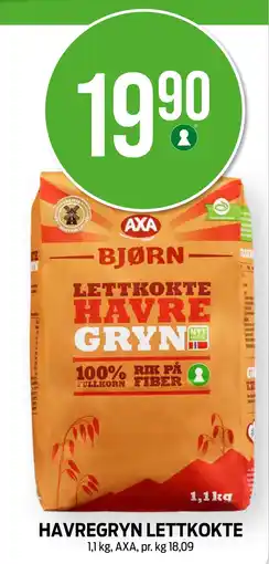 Kiwi HAVREGRYN LETTKOKTE tilbud