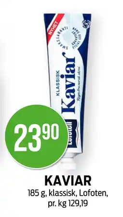 Kiwi KAVIAR tilbud
