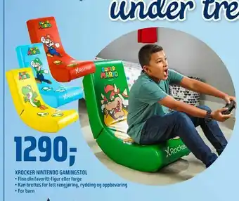 Coop Obs Xrocker nintendo gamingstol tilbud