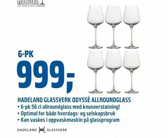 Coop Obs Hadeland glassverk odyssè allroundglass tilbud