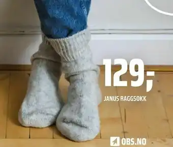 Coop Obs Janus raggsokk tilbud