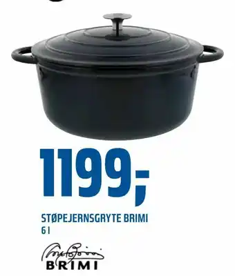 Coop Obs Støpejernsgryte brimi tilbud