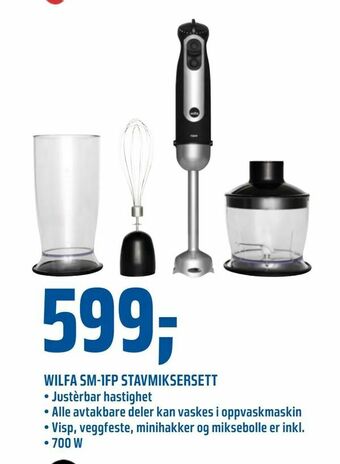 Coop Obs Wilfa sm-1fp stavmiksersett tilbud