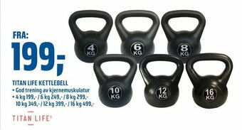 Coop Obs Titan life kettlebell tilbud