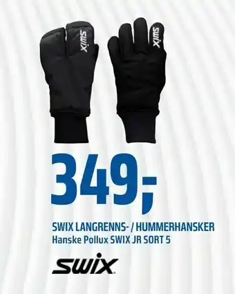 Coop Obs Swix langrenns- / hummerhansker tilbud