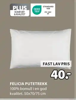JYSK FELICIA PUTETREKK tilbud