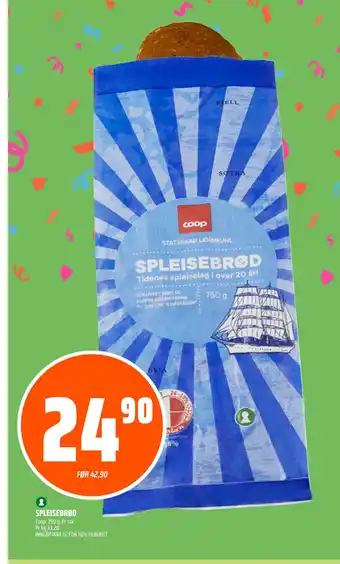 Coop Obs SPLEISEBRØD tilbud