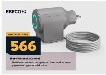 Megaflis Ebeco Frostvakt Control tilbud