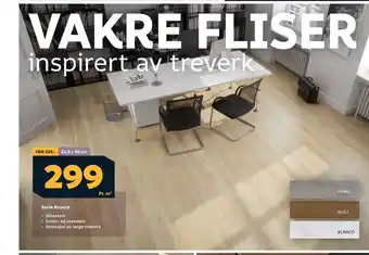 Megaflis Serie Rovere tilbud