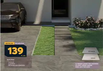 Megaflis Serie Slate tilbud