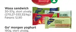 Meny Wasa sandwich tilbud