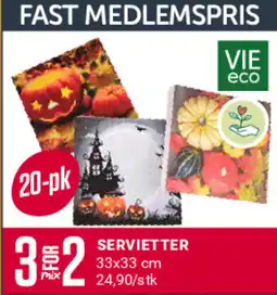 Europris Servietter tilbud