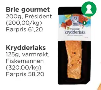 Meny Krydderlaks tilbud