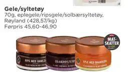 Meny Gele/syltetøy tilbud