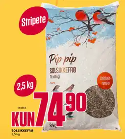 Europris Solsikkefro tilbud