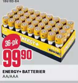 Europris Energy+ Batterier AA/AAA tilbud