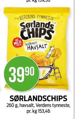 Kiwi SØRLANDSCHIPS tilbud