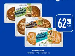 Rema 1000 FISKEBURGER tilbud
